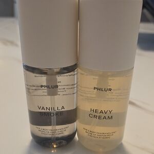 Phlur Vanilla Smoke and Heavy Cream Fragrance (You Get Both)